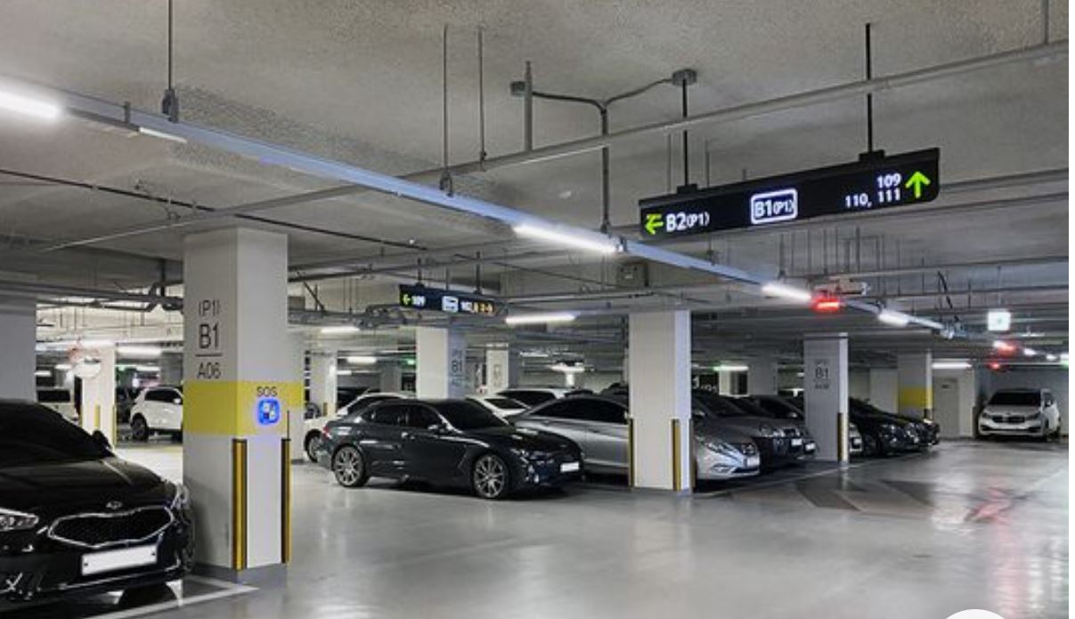 Biển chỉ dẫn Parking, hầm đỗ xe, bãi đỗ xe 1