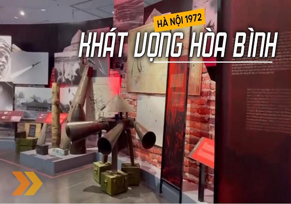 Triển lãm Hà Nội 1972 khát vọng hòa bình